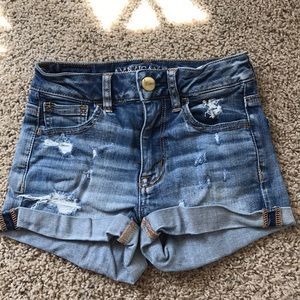 American Eagle hi rise shortie